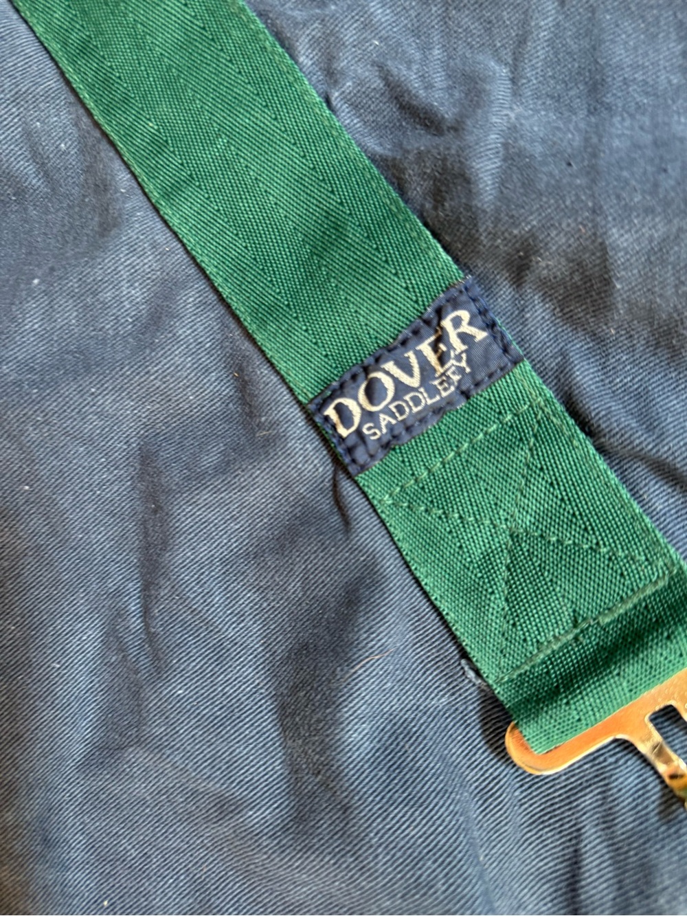 DOVER saddlery stable sheet size labeled 80-82 heavy cotton